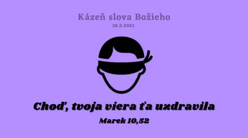 Uzdravenie slepého pri Jerichu
