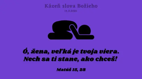Viera kanaánskej ženy